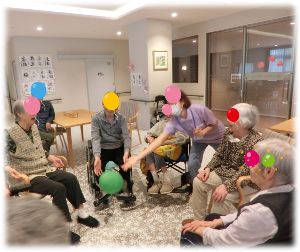風船飛ばし🎈