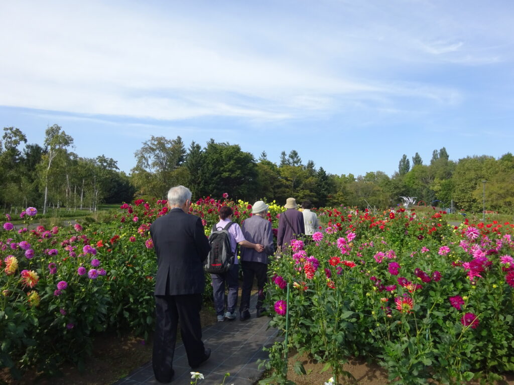 百合が原公園へ